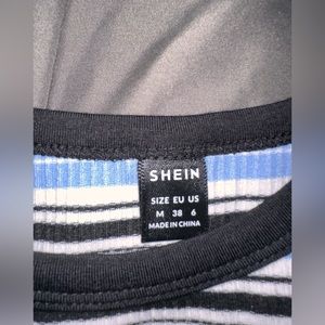 Shein cropped shirt